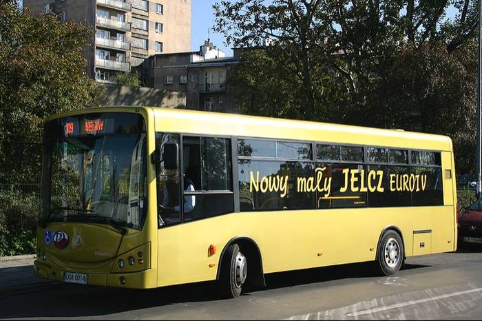 Testowy Jelcz Libero w MPK Kraków