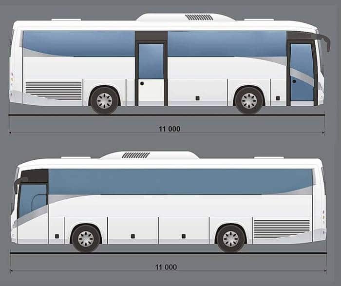Nowy Autosan 11m (prawy i lewy bok)