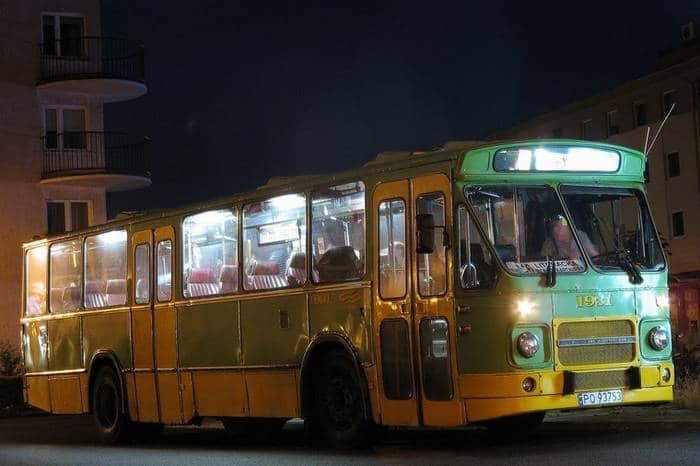 DAF MB200 na pętli Literacka