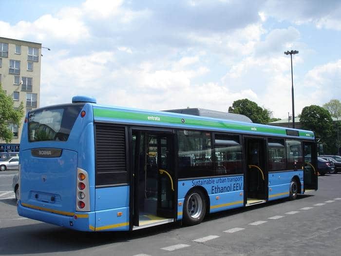 Scania zasilana etanolem