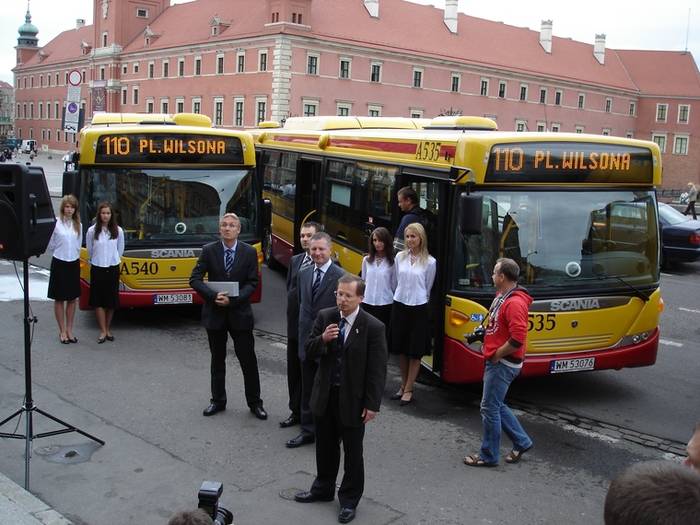 Uroczyste przekazanie Scanii