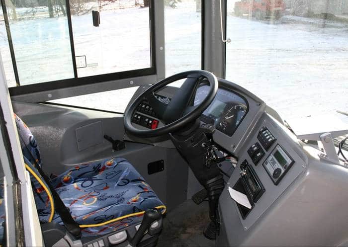 Solbus SN 11M Solcity - stanowisko pracy kierowcy