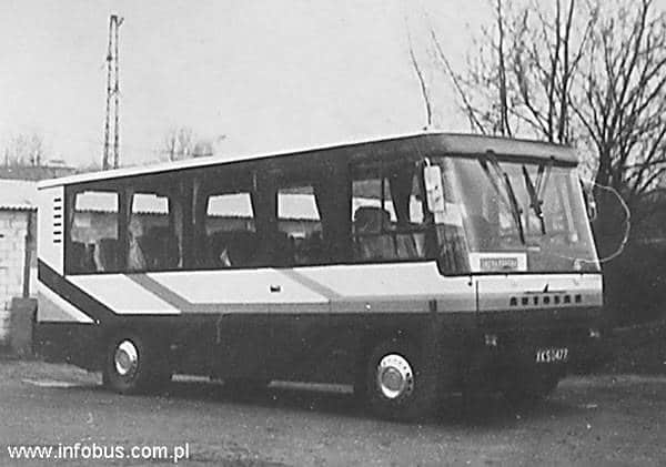 Prototyp autobusu Autosan H6-07 z zespołem napędowym TAM