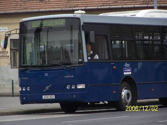 Alfa Busz Localo na ulicach Budapesztu. Fot. autor