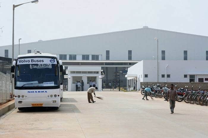 Obok dotychczasowej fabryki podwozi w Bangalore w Indiach, Volvo Buses otworzyło własne zakłady produkujące nadwozia autobusów. Fot. Volvo Buses