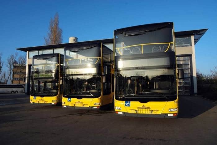 Autobusy Lion’s City DD należą do najnowszej generacji autobusów miejskich MAN, które na ulicach Berlina można oglądać już od 2004 r. Fot. MAN Nutzfahrzeuge