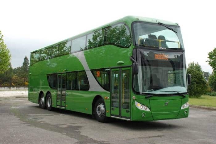 UNVI dostarczyła 3 miejskie autobusy piętrowe Urbis 2.5DD na podwozu Volvo do Norwegii. Fot. UNVI
