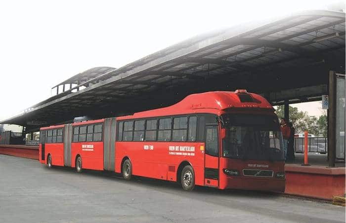 Volvo otrzymało pierwsze zamówienie na trójczłonową odmianę modelu 7300 dla systemu BRT w Meksyku. Fot. Volvo Buses