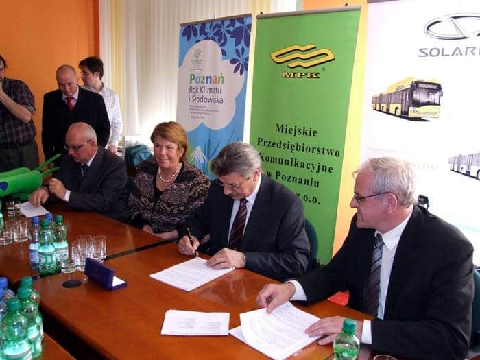 Podpisanie umowy na zakup pierwszego w Polsce autobusu hybrydowego Solaris Urbino 18H