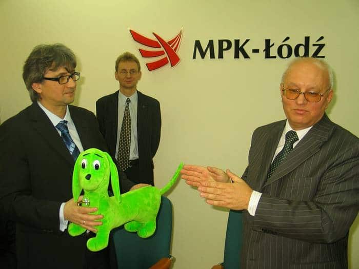 Podpisanie umowy Solaris - MPK Łódź 