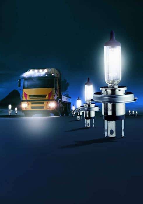 Żarówki halogenowe Bosch 24V Trucklight +100