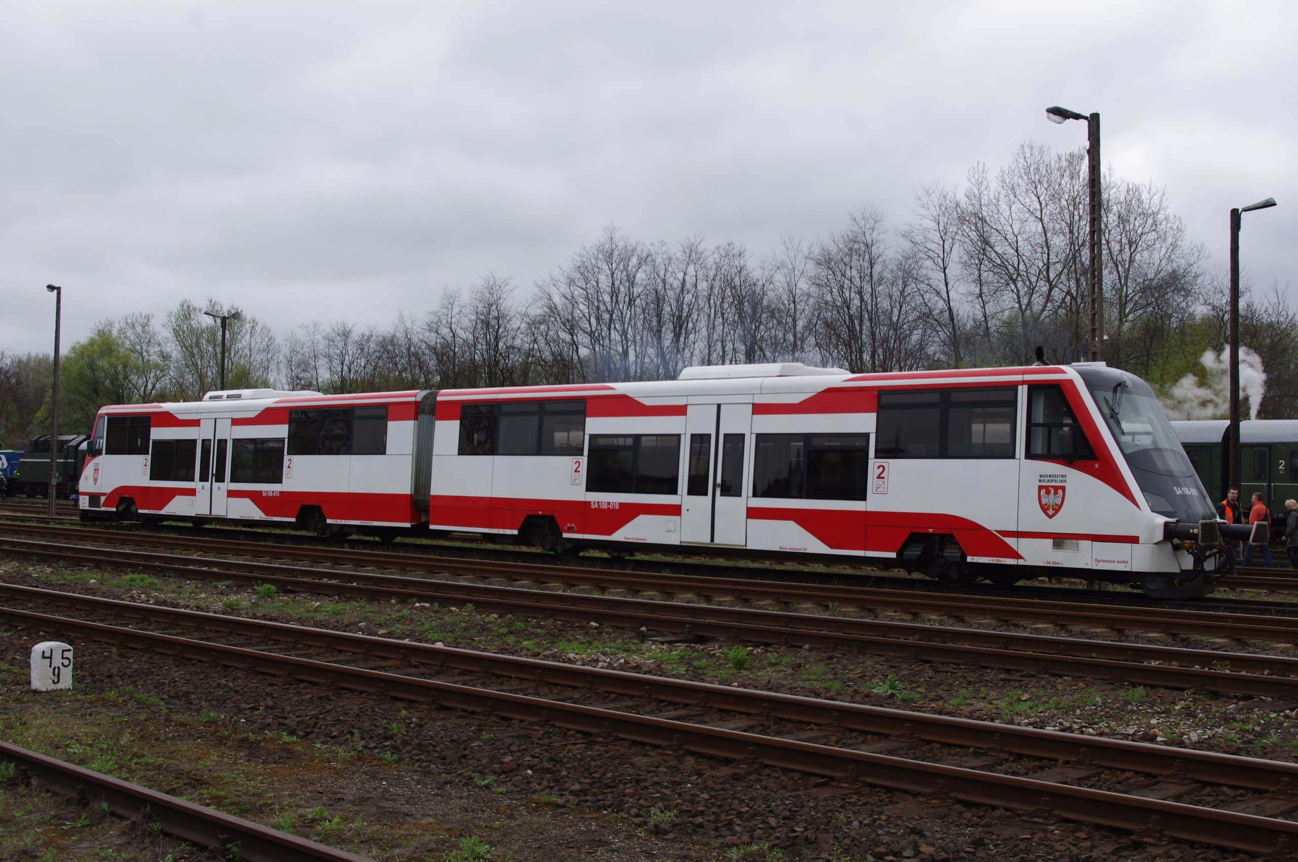 Inforail - Województwo Wielkopolskie ogłasza przetarg na wykonanie czynności P5 dla autobusów szynowych SA108