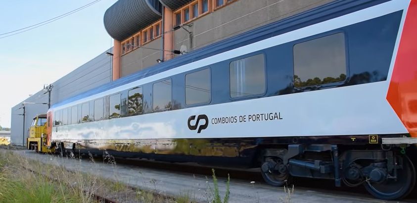 Ponad połowa portugalskich pociągów nie wyjechała na trasy