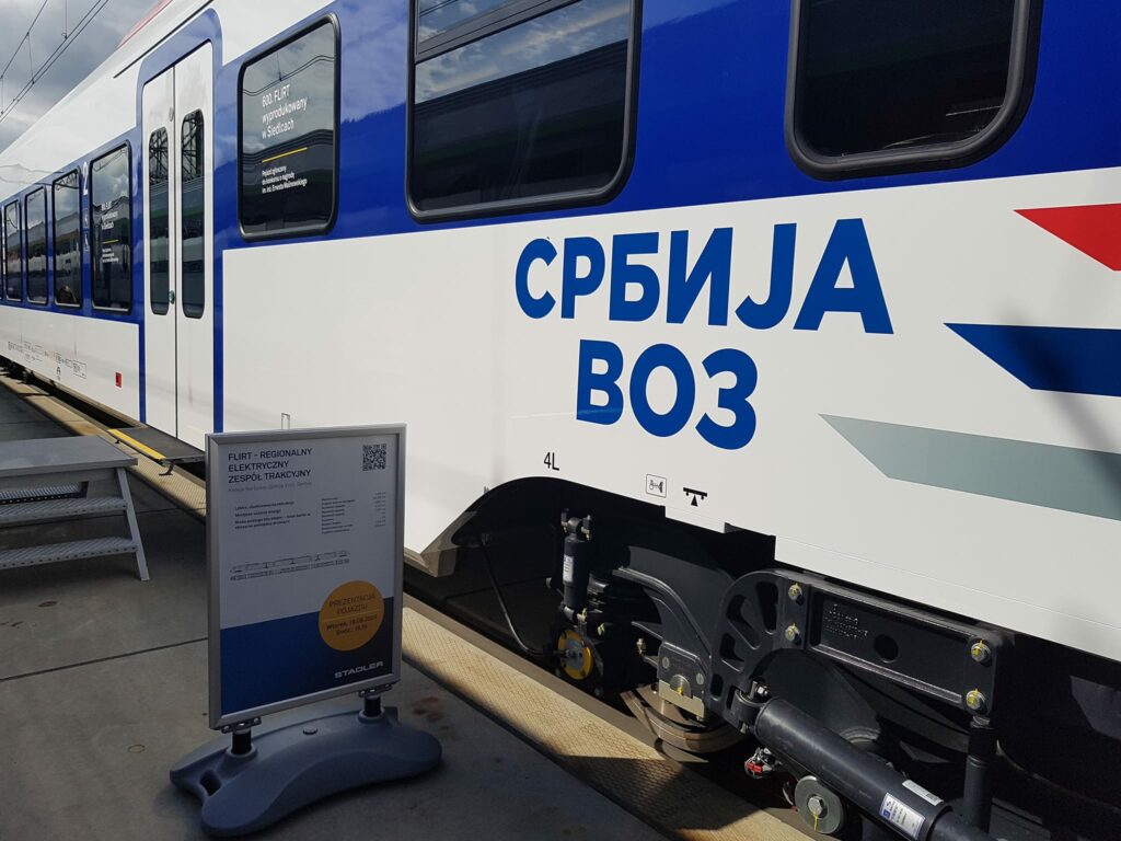 Stadler na tegorocznych targach w Gdańsku prezentuje najnowsze, innowacyjne pojazdy z siedleckiej fabryki.