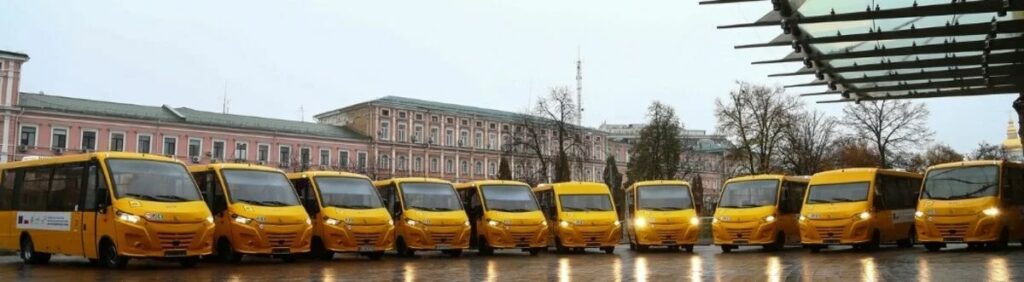 Szkolne autobusy trafiły do Ukrainy