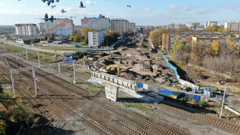 Gotowy jest teren pod budowę przystanku Radom Wschodni w ciągu ul. Żeromskiego i Lubelskiej.