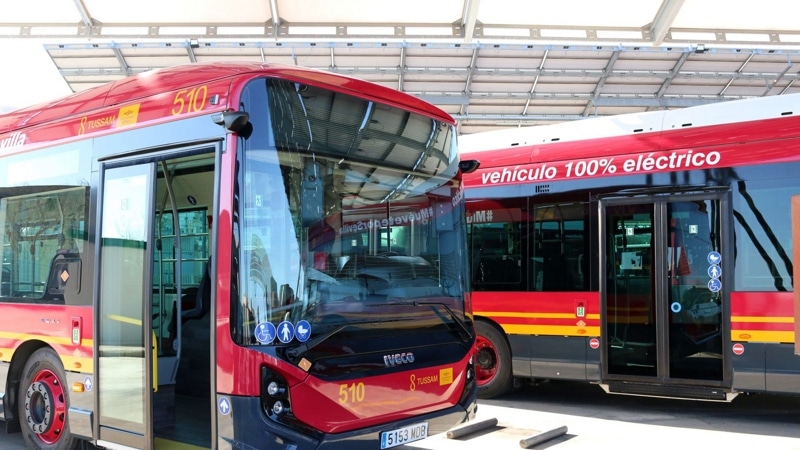 Mercado español de autobuses con un crecimiento del 54% en 2023