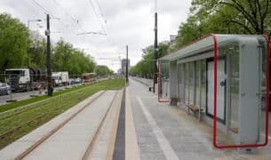 Budowa linii do Wilanowa