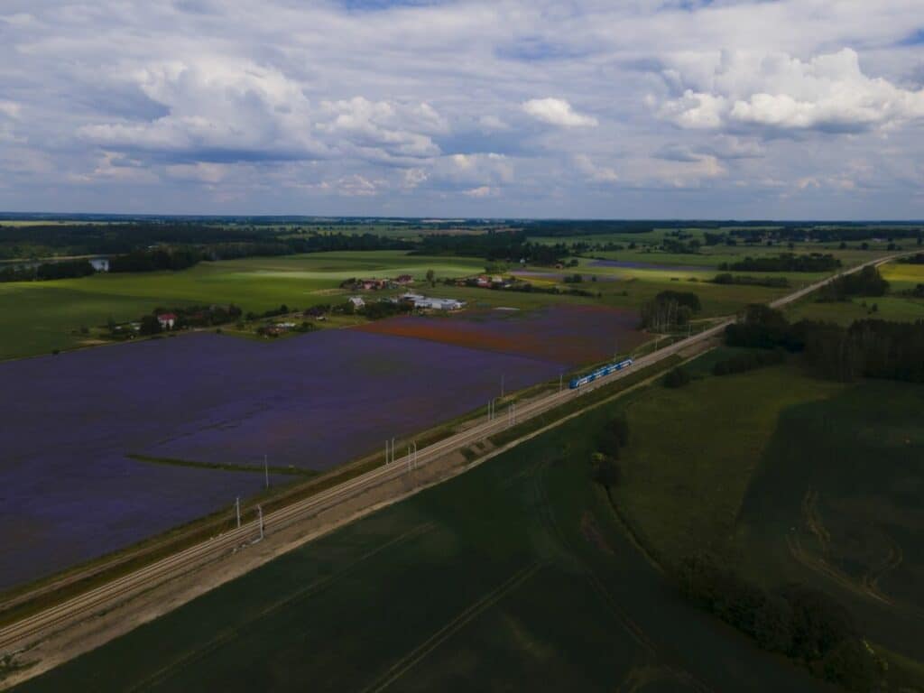 Trwają prace na linii kolejowej Poznań – Szczecin foto: PKP PLK