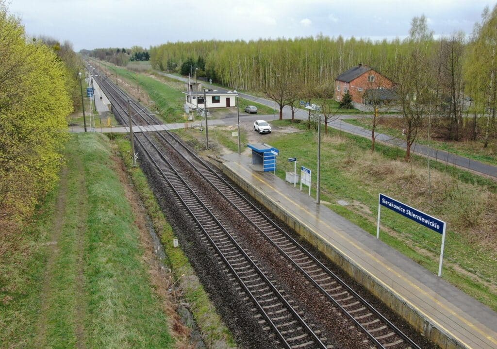 PKP PLK wchodzą w ostatni etap modernizacji linii Skierniewice – Łowicz foto: PKP PLK