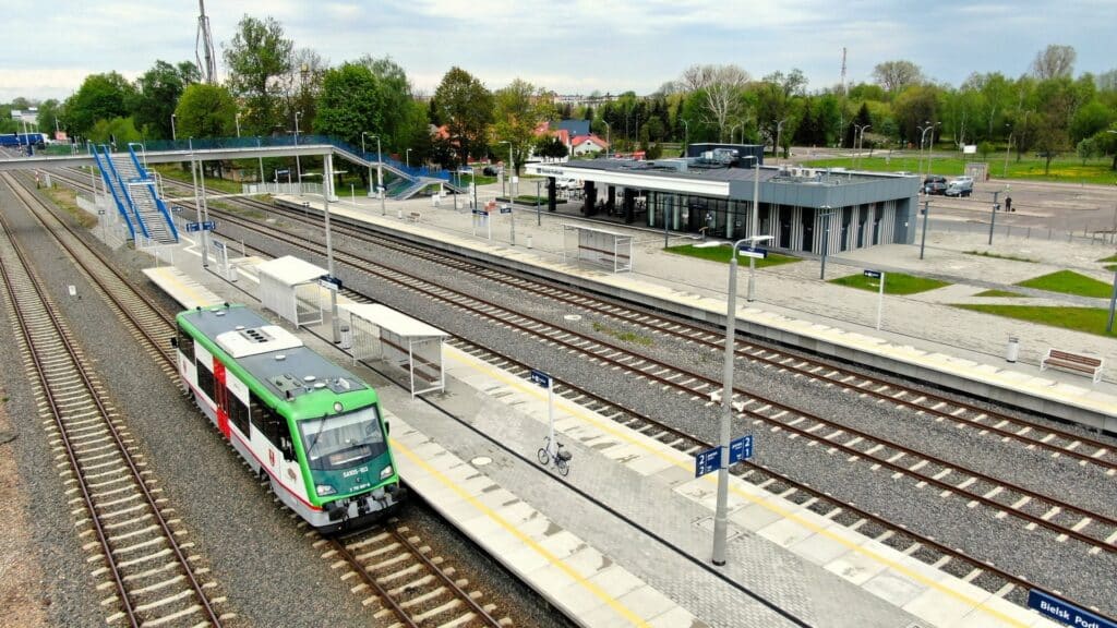 W Bielsku Podlaskim łatwiejsze przesiadki do pociągów foto: PKP PLK