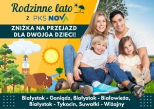 PKS Nova rozpoczęła akcję „Rodzinne Lato z PKS Nova”