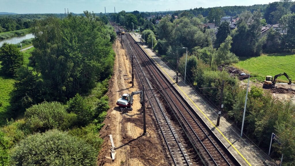 Kiedy koniec prac na linii kolejowej Kraków – Oświęcim? foto: PKP PLK
