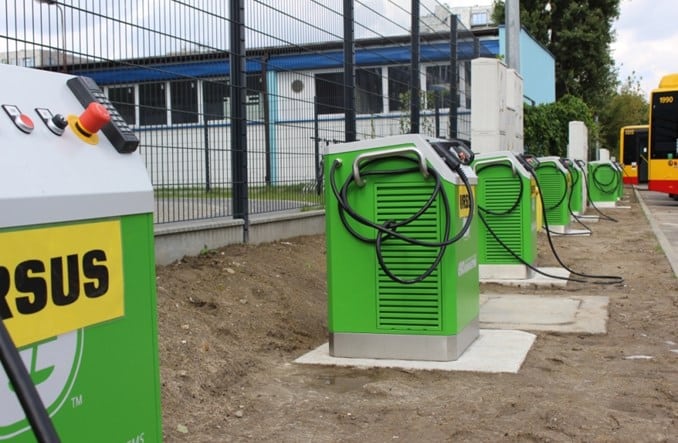 MZA Warszawa zamawia kolejne ładowarki do autobusów elektrycznych: Wolne i szybkie fot. Ekoenergetyka