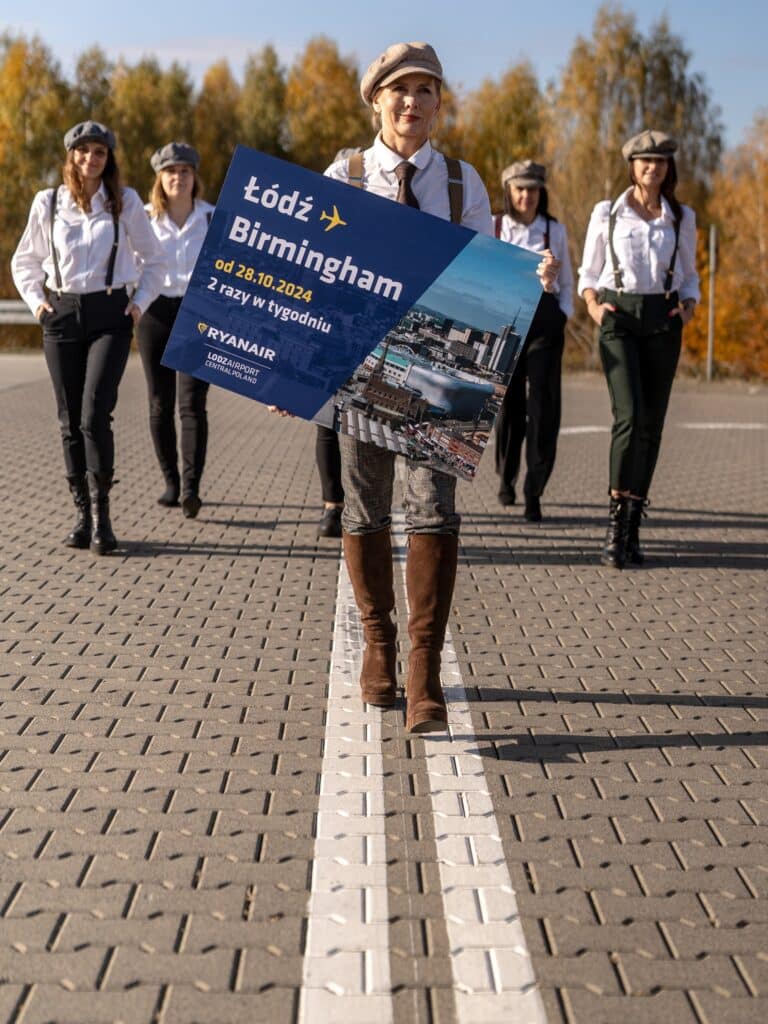 Nowe połączenie z Łodzi do Birmingham w zimowym rozkładzie lotów fot. Łódź Airport