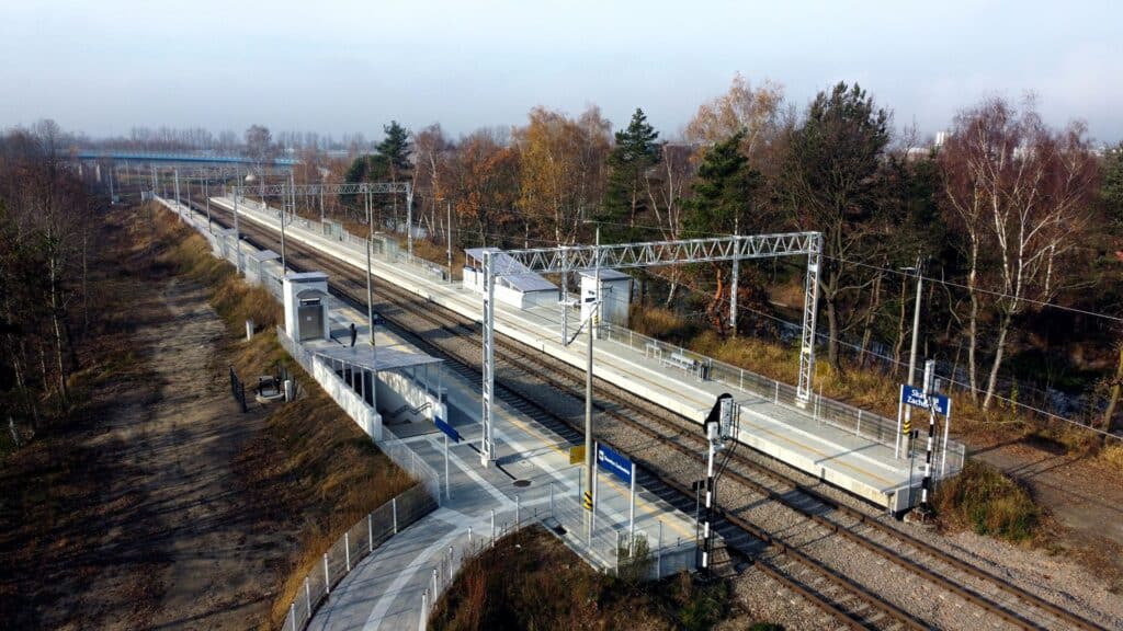 PKP PLK wyremontowały fragment linii kolejowej Kraków – Oświęcim foto: PKP PLK