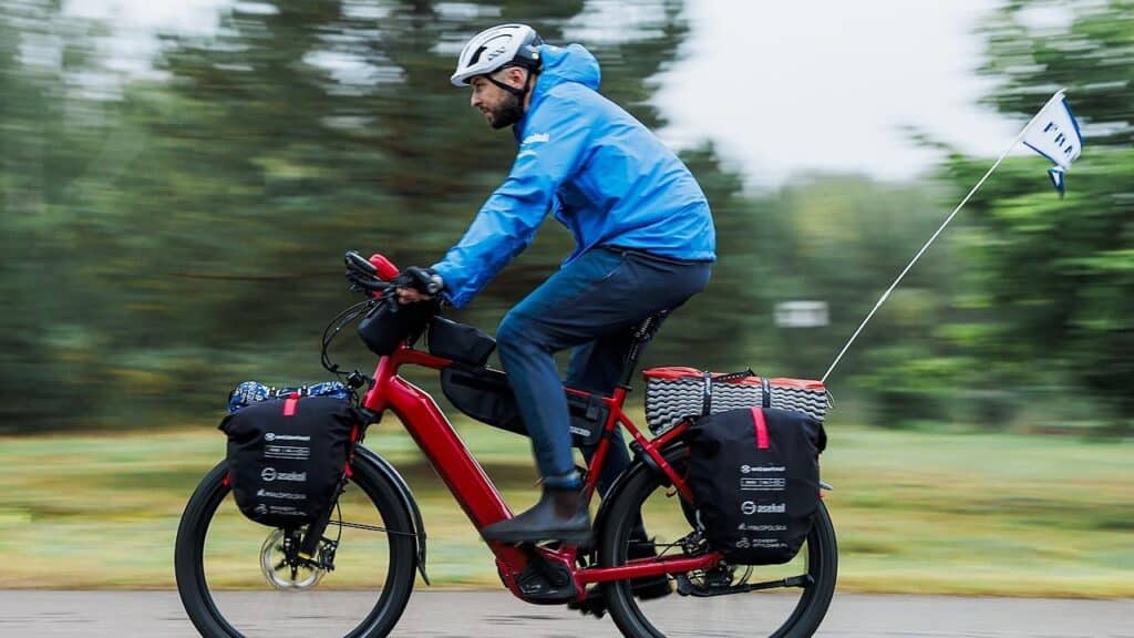 Niezwykła podróż Mateusza Waligóry: 3415 km dookoła Polski na rowerze elektrycznym Mateusz Waligóra