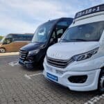 Oferty na siedem minibusów dla Powiatu Ostrowieckiego.