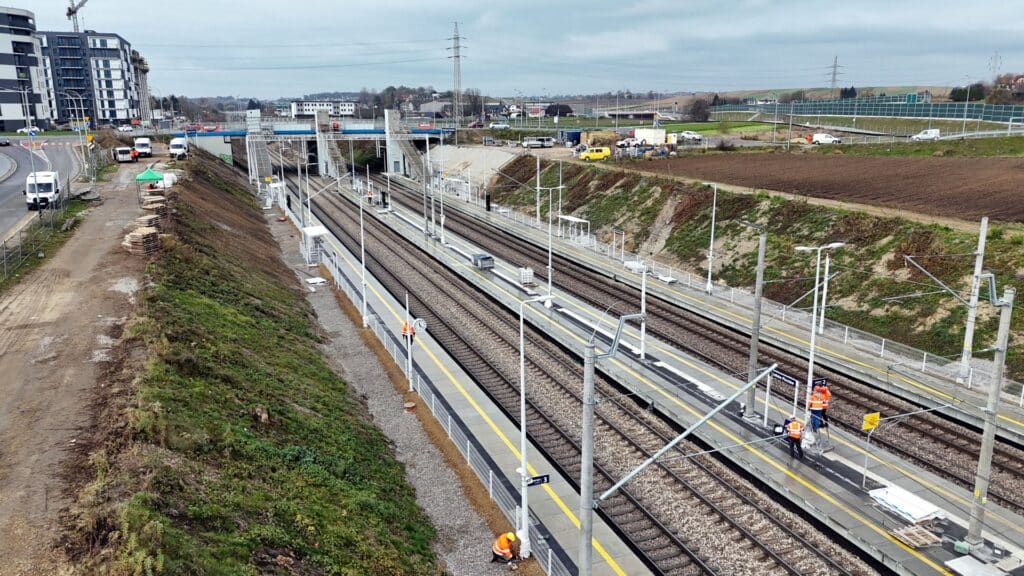 Trzy nowe przystanki kolejowe w Krakowie. Kiedy skorzystają z nich pasażerowie? foto: PKP PLK