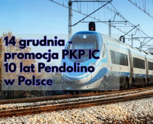 MI: urodzinowa oferta Pendolino, 14 grudnia bilet za złotówkę dla dzieci i młodzieży