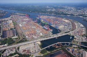Port w Hamburgu