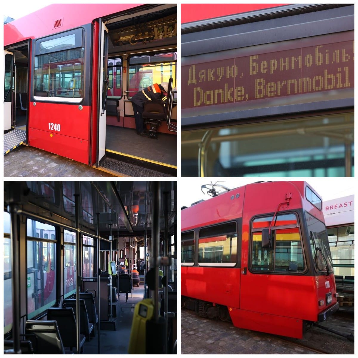 Infotram - Tramwaje z Berna przygotowywane do kursowania we Lwowie. Kiedy wyjadą na trasę?