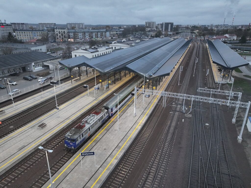 PKP PLK podsumowały rok 2024 na Podlasiu foto: PKP PLK