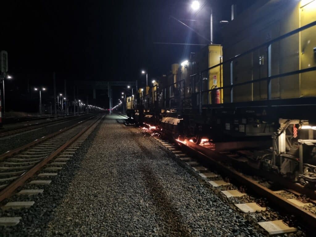 Trwają przygotowania CMK do prędkości 250 km/h foto: PKP PLK