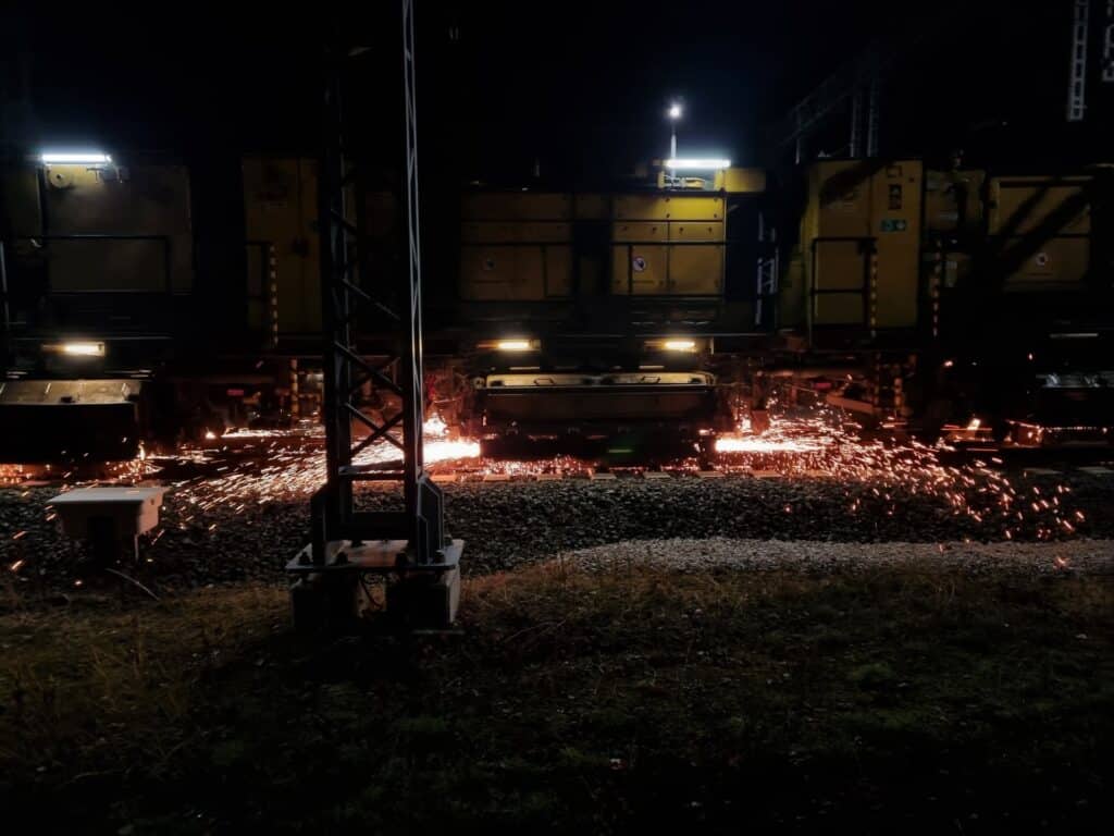 Trwają przygotowania CMK do prędkości 250 km/h foto: PKP PLK
