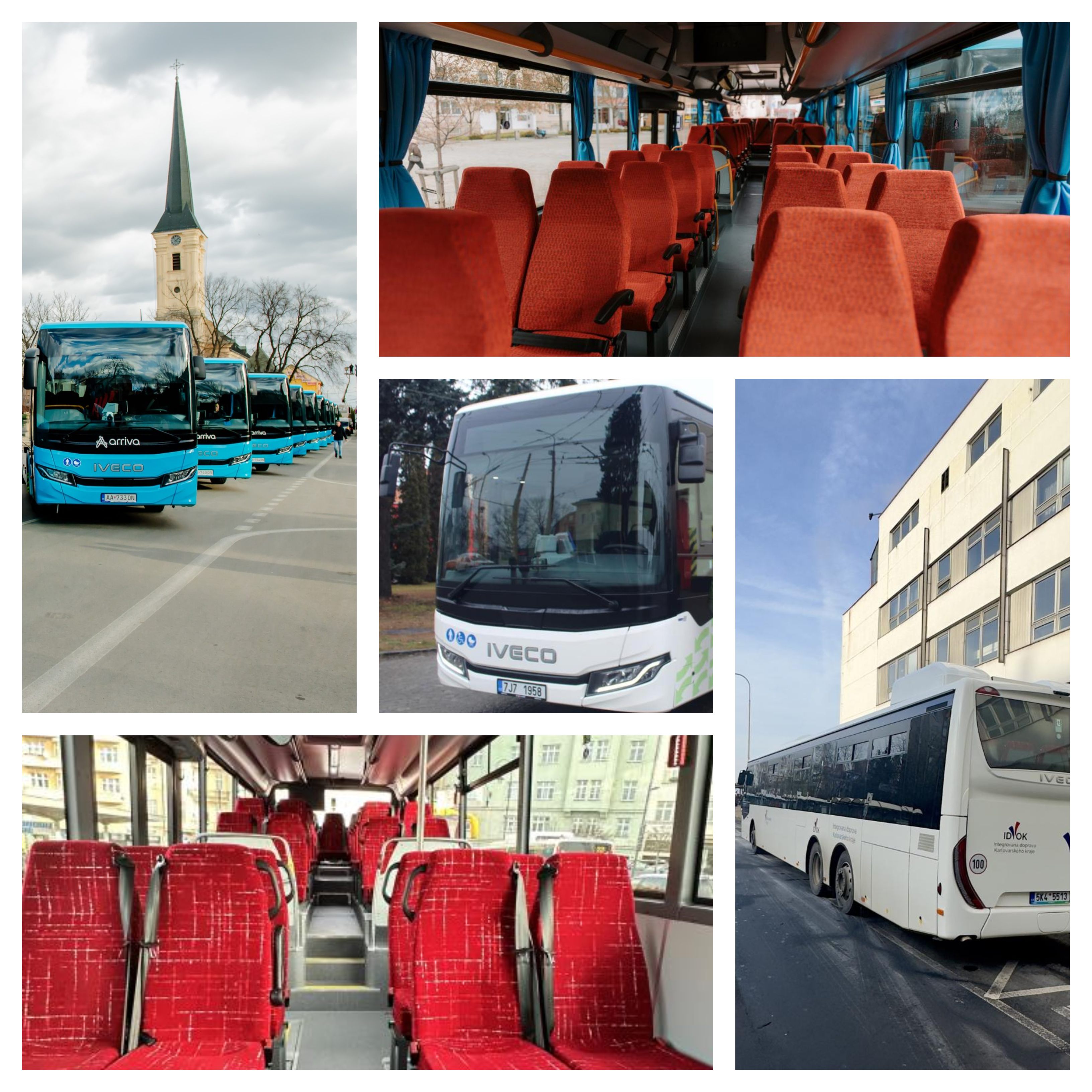 Infobus - Autobusy Iveco Crossway podbijają Czechy i Słowację. Ponad 450 sztuk w rok!