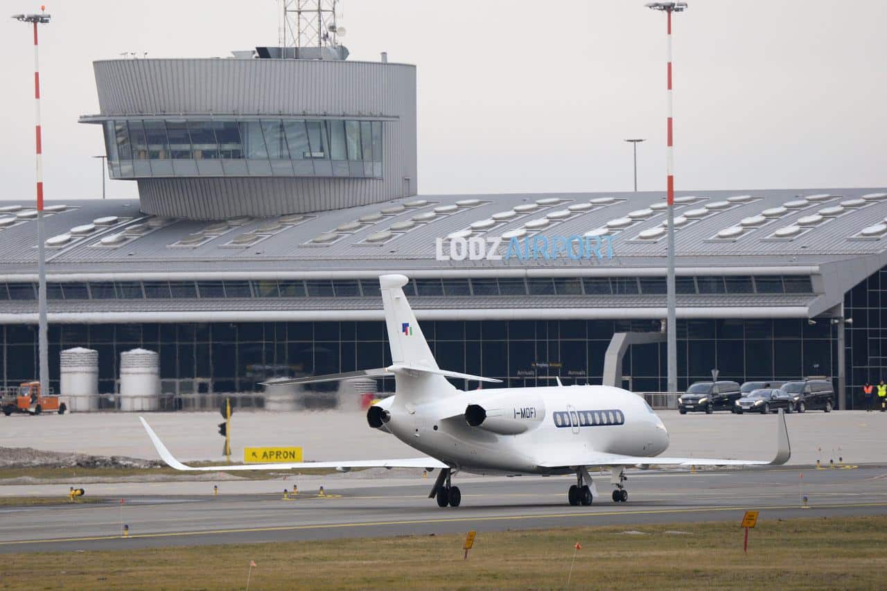 Infoair - Łódzkie lotnisko w 2024 r. obsłużyło ponad 430 tys. pasażerów