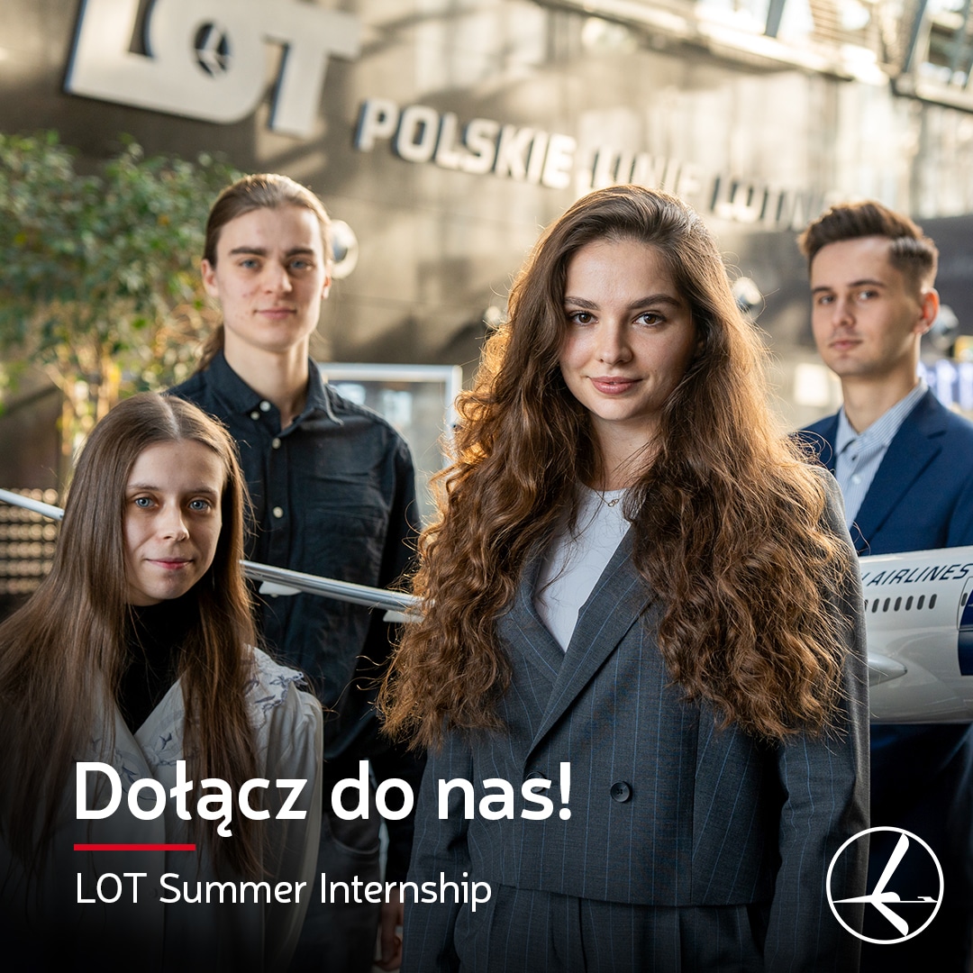 Infoair - LOT otwiera rekrutację na wakacyjne staże – szansa dla 39 studentów
