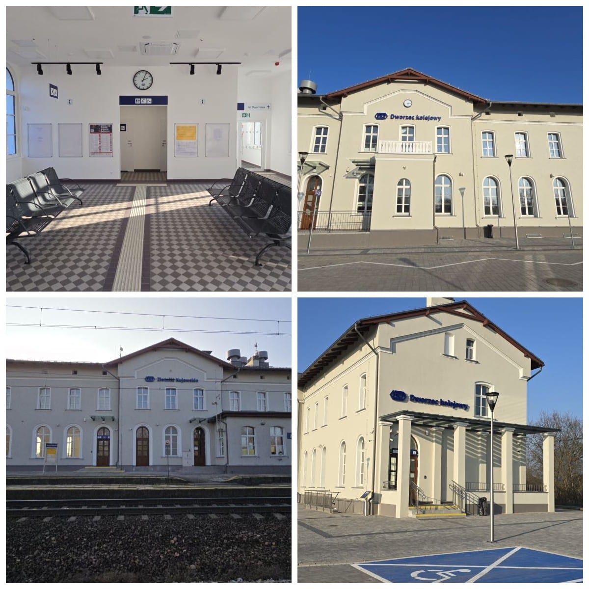 Inforail - Zakończyła się przebudowa dworca w Złotnikach Kujawskich