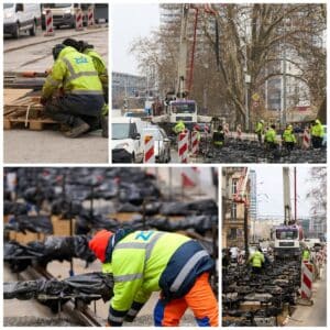 Prace na wrocławskim Podwalu