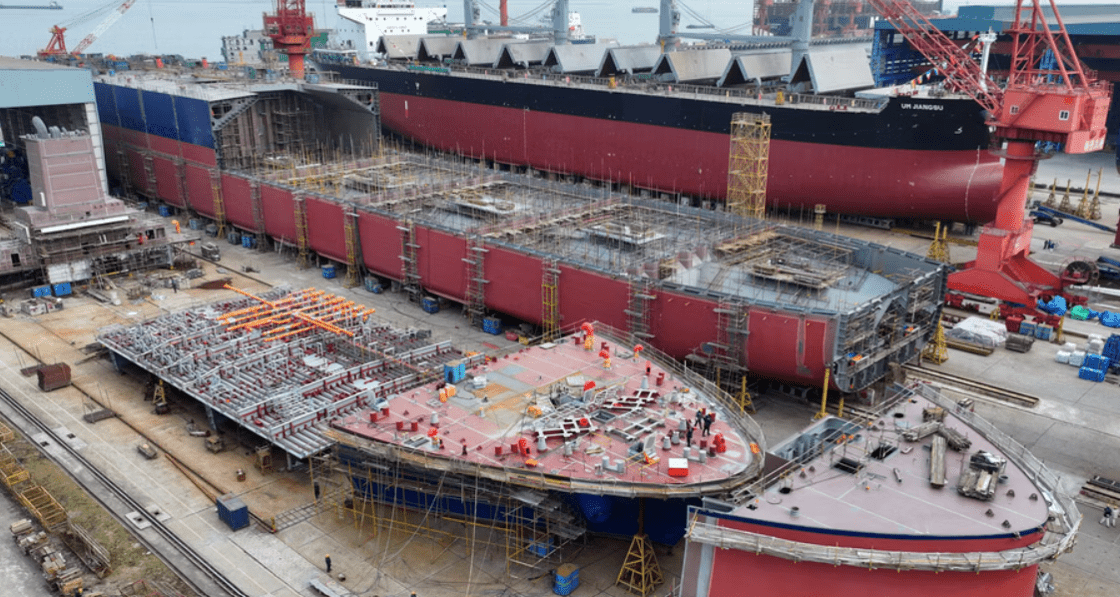 Infoship - Chiński gigant zmienia reguły gry: Nowy statek FPSO z rewolucyjną technologią