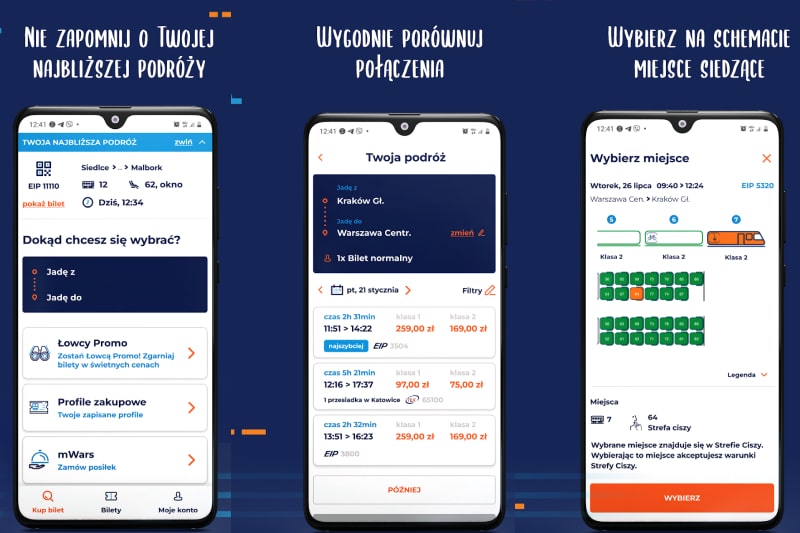 Nowe udogodnienia w serwisie e-IC 2.0 i aplikacji PKP Intercity. Bilety pół roku wcześniej i powiadomienia