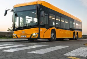 Dostawa 55 sztuk 15-metrowych autobusów elektrycznych Urbino 15 LE electric dla regionu Skane w Szwecji.