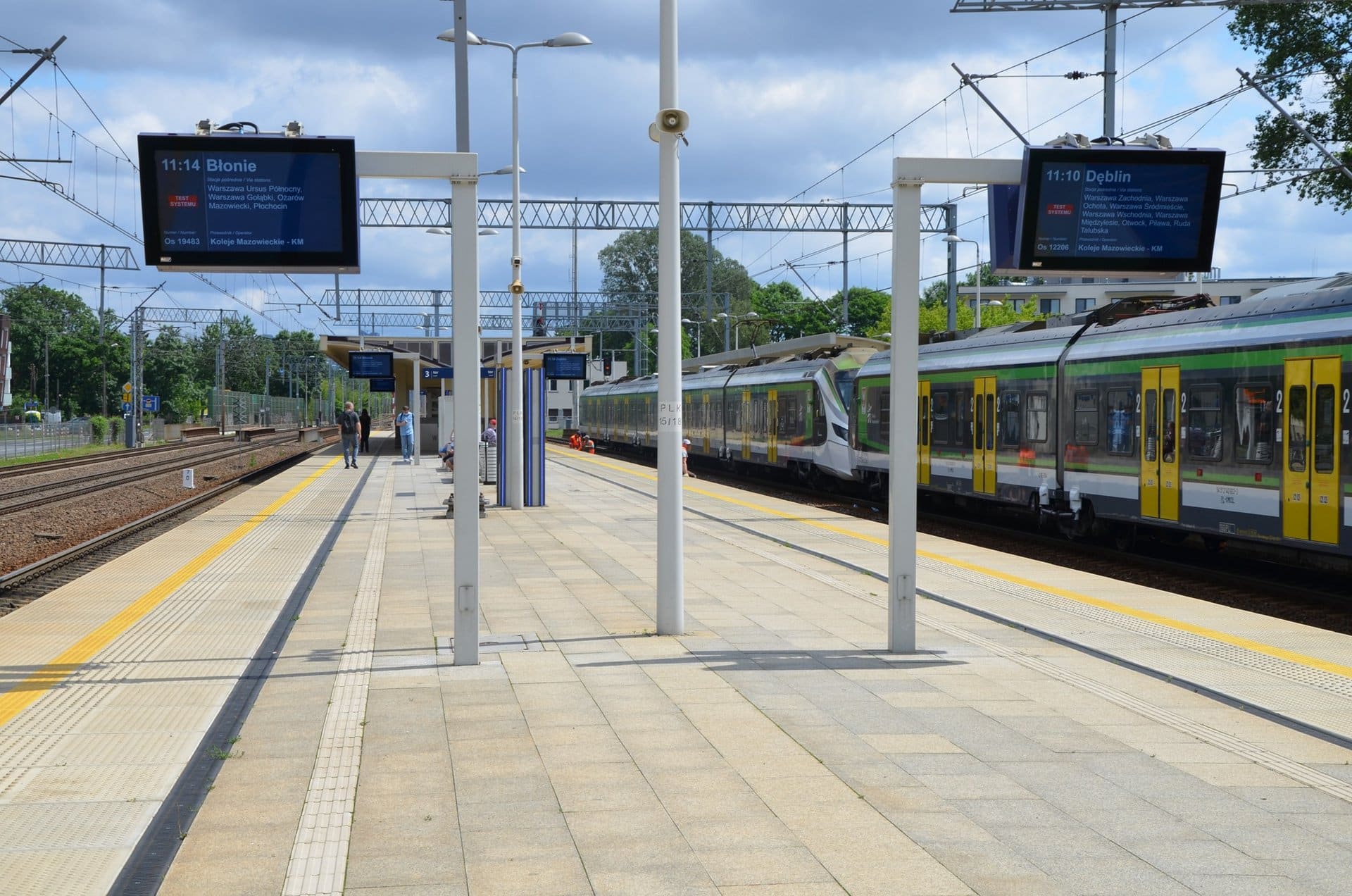 Inforail - 51 stacji i przystanków w aglomeracji warszawskiej z nowoczesnym SIP-em. Mamy ich listę