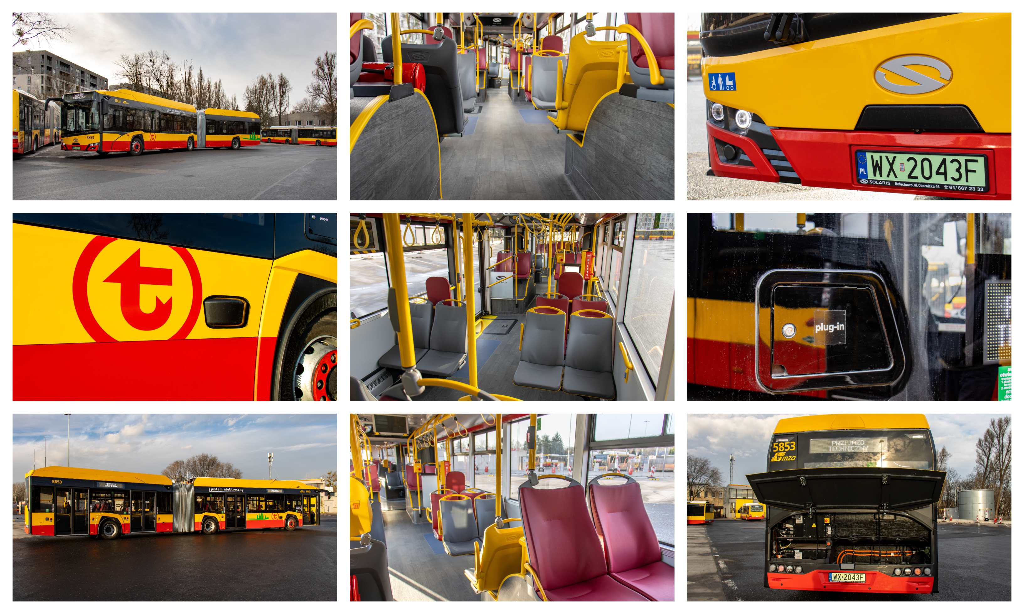 Infobus - Debiut liniowy pierwszego autobusu zakupionego przez ZTM Warszawa. Od Solarisa