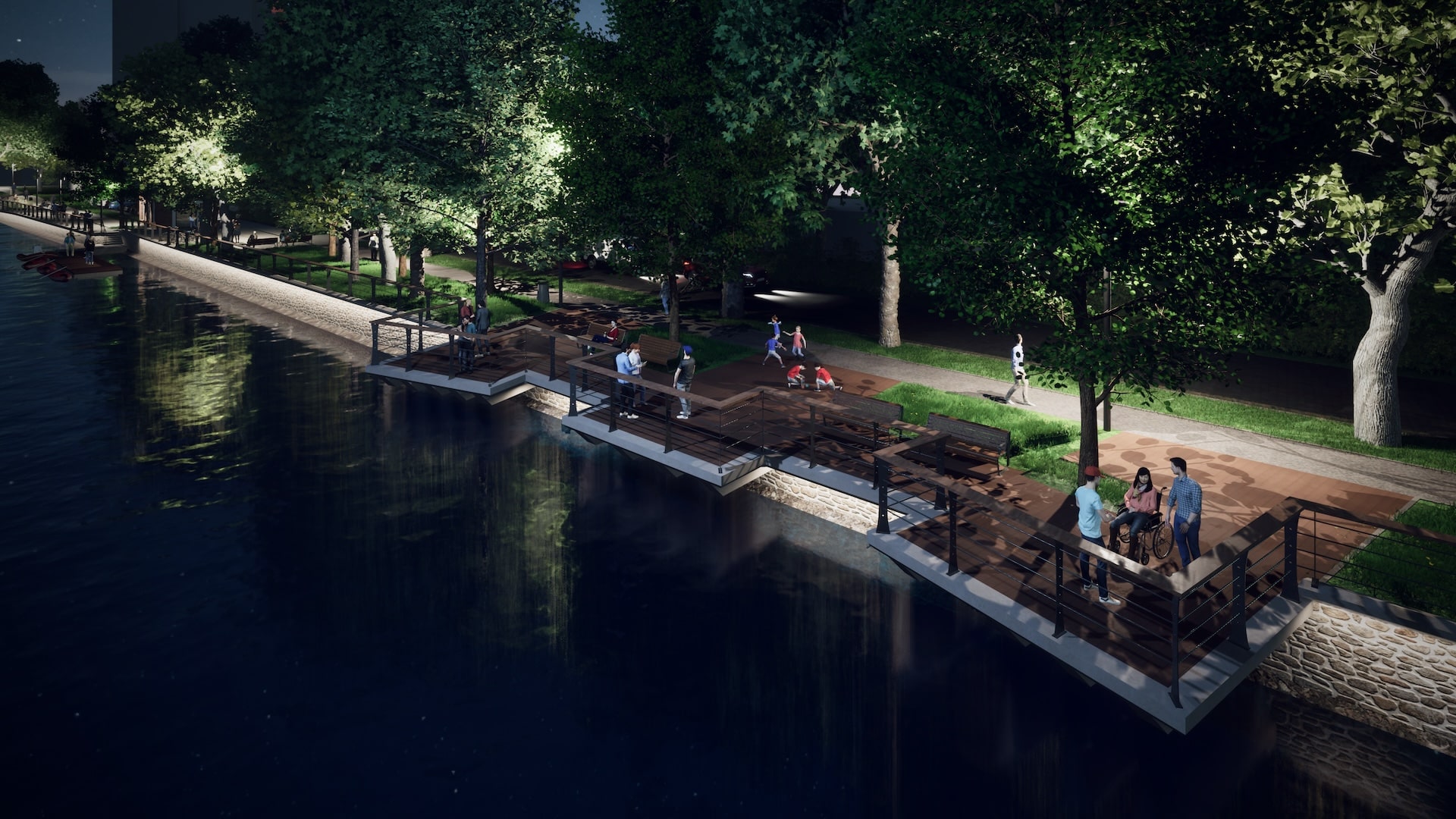 Infoship - Kołobrzeg stawia na rozwój turystyki wodnej. Koncepcja przebudowy bulwarów Parsęty